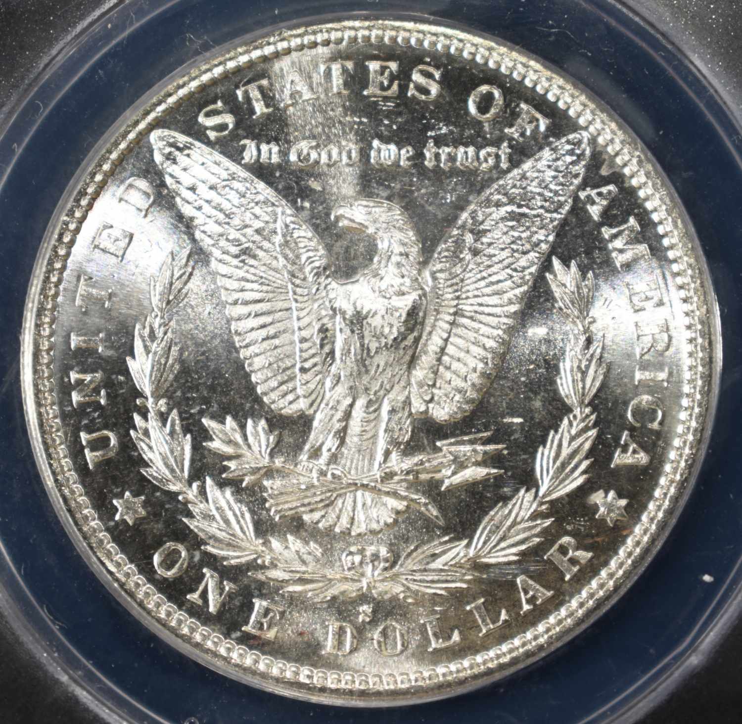 1880-S MORGAN DOLLAR ANACS MS-61 LOOKS PL