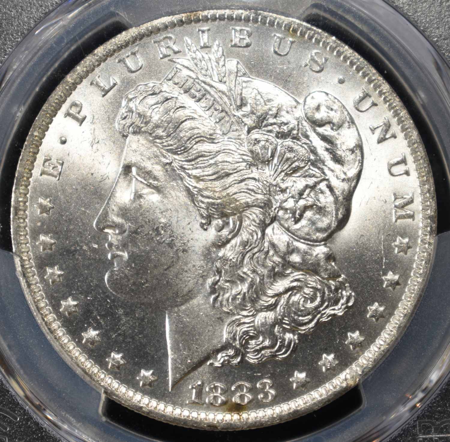 1883-O MORGAN DOLLAR PCGS MS-64