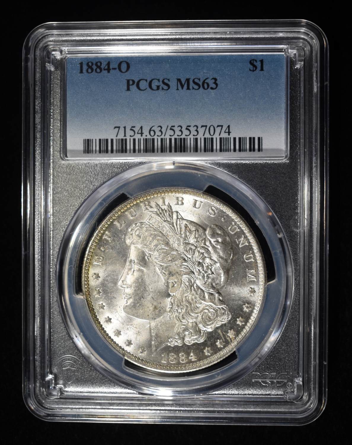 1884-O MORGAN DOLLAR PCGS MS-63