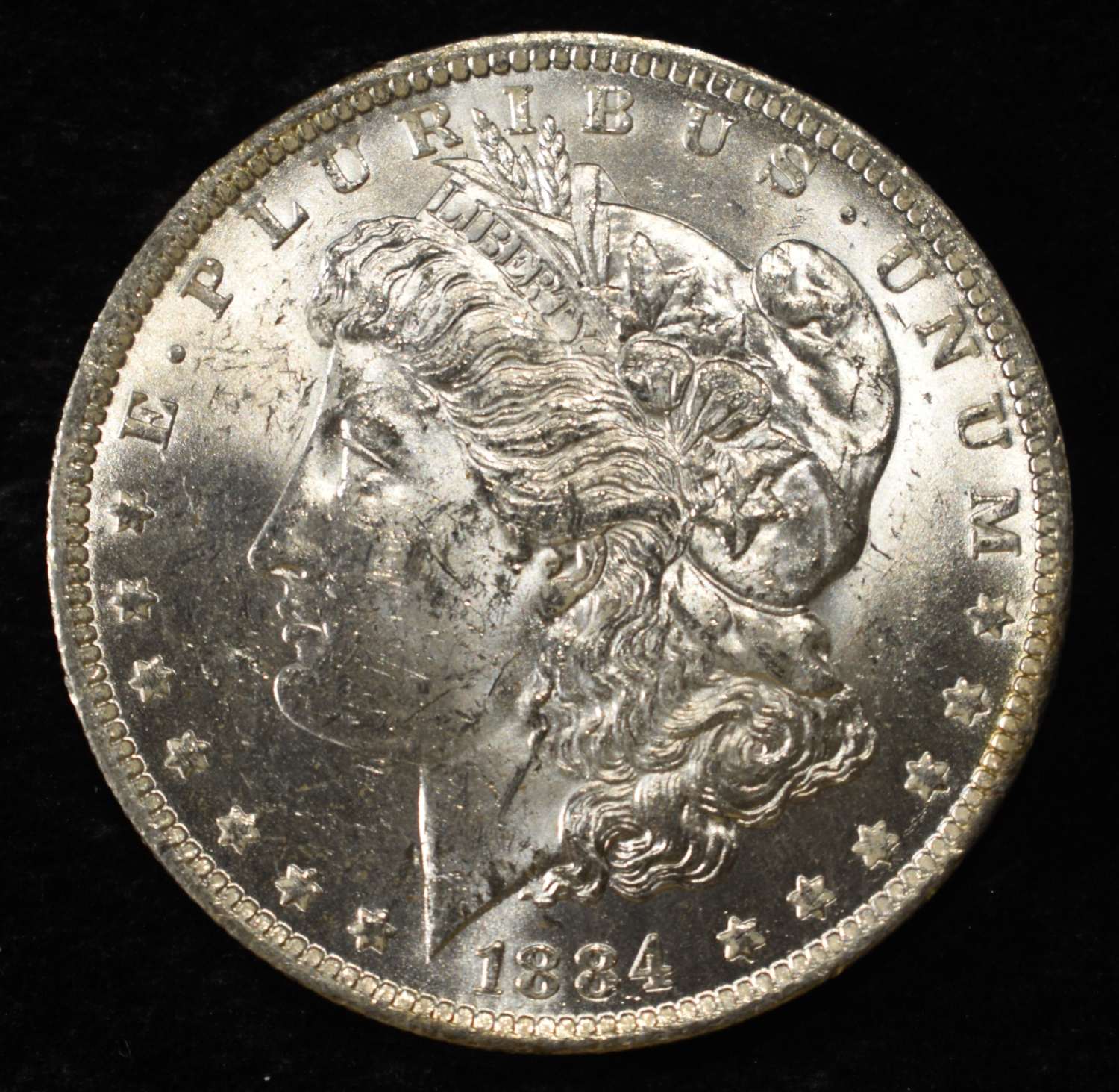 1884-O MORGAN DOLLAR BU