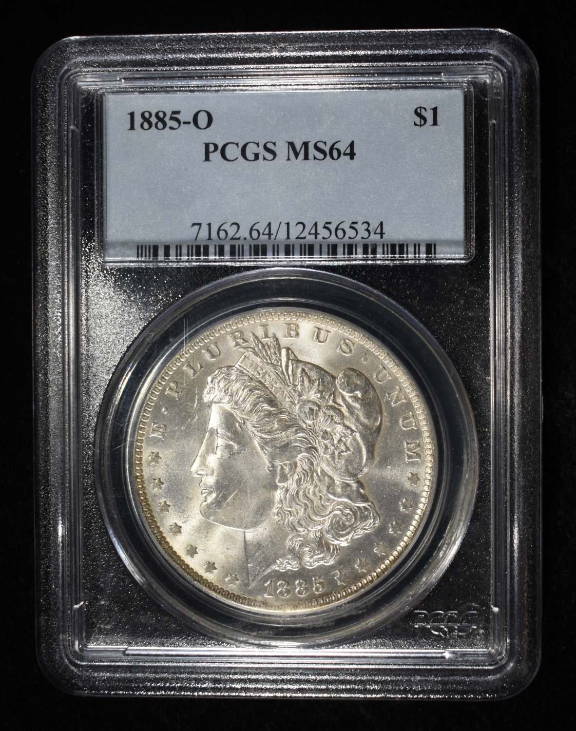 1885-O MORGAN DOLLAR PCGS MS-64