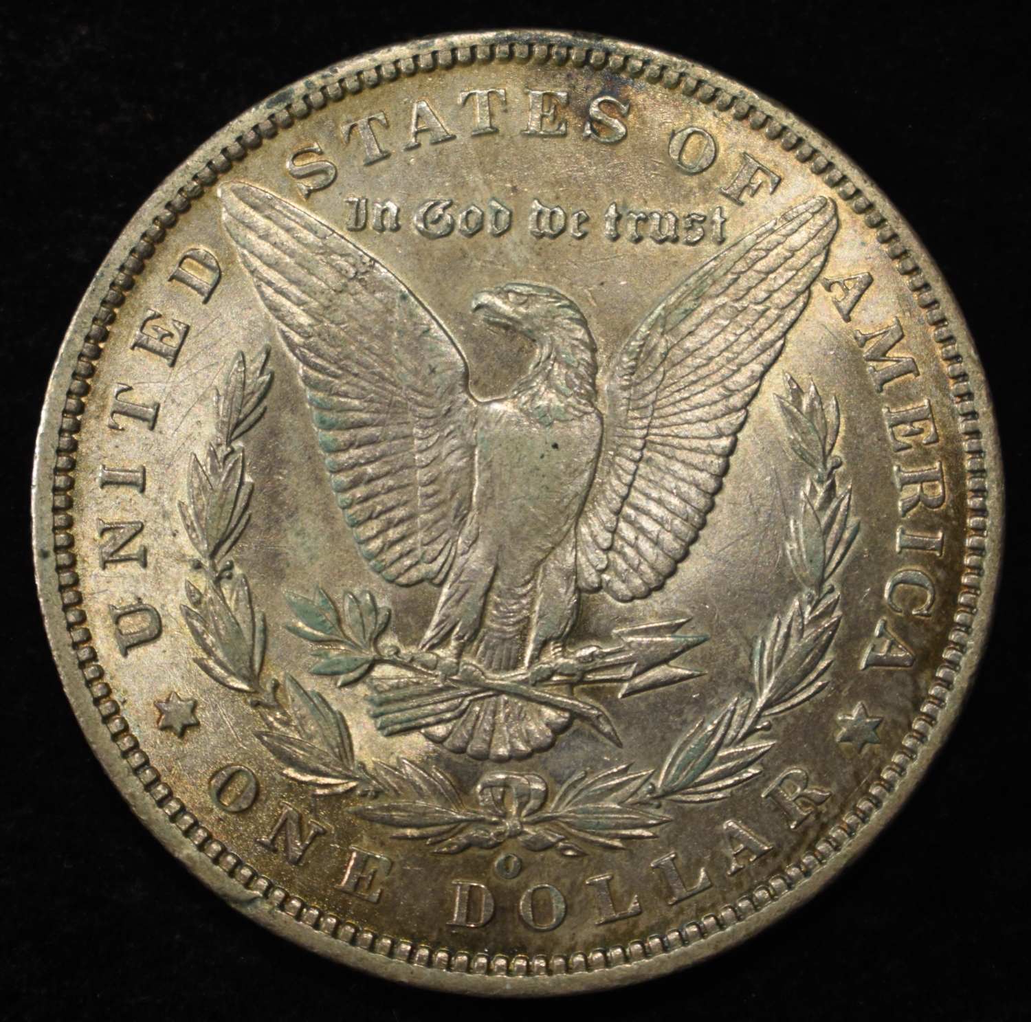 1886-O MORGAN DOLLAR AU/BU