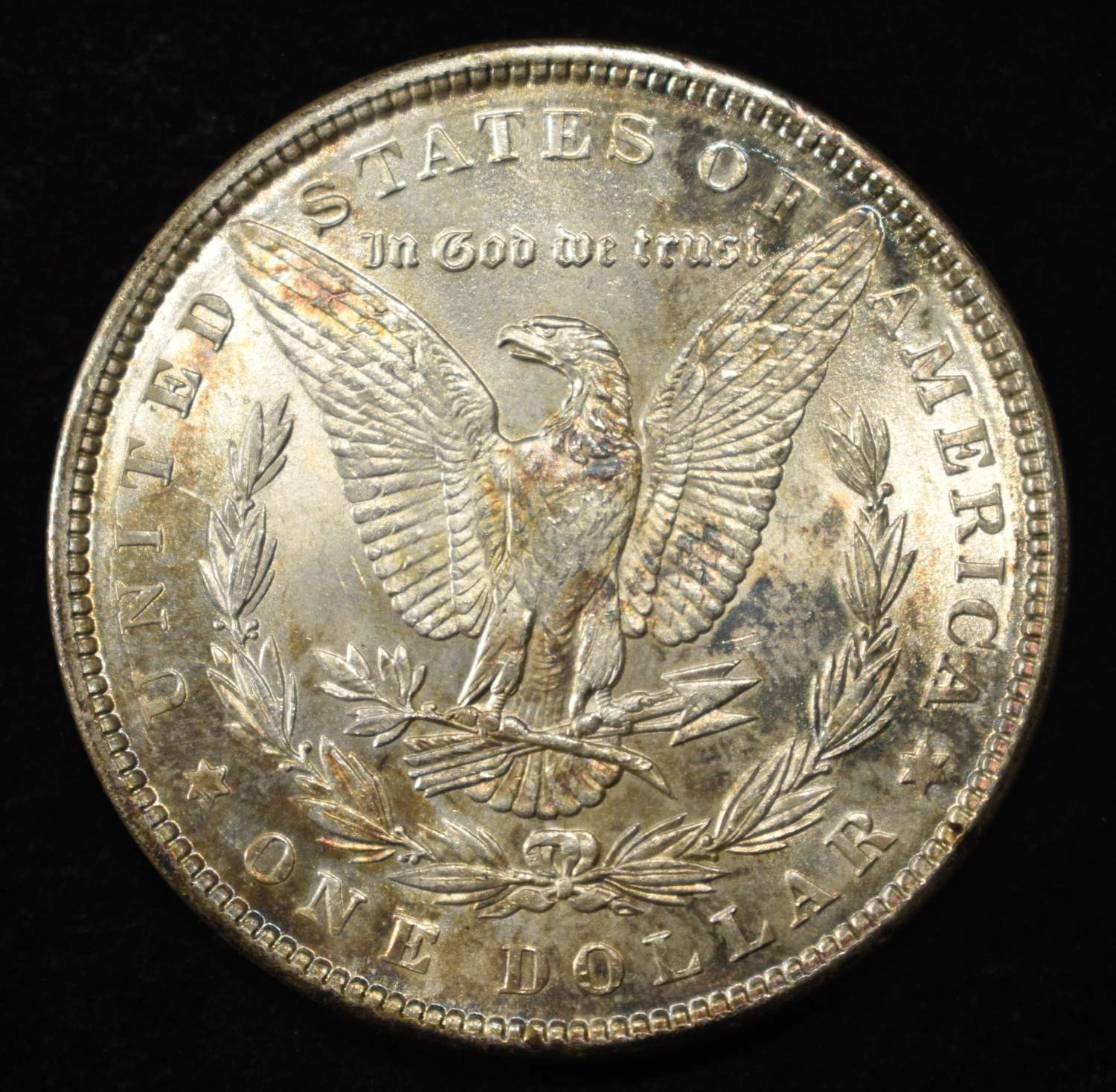 1889 MORGAN DOLLAR GEM ORIG UNC GREAT COLOR
