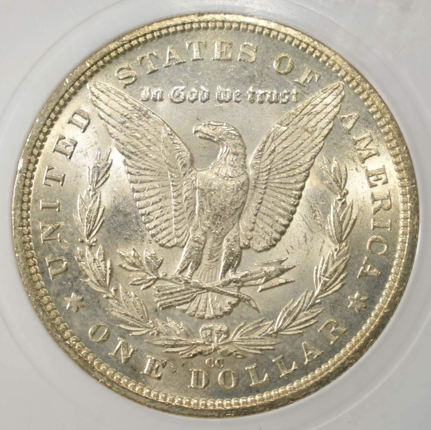 1893-CC MORGAN DOLLAR PCI GEM BU