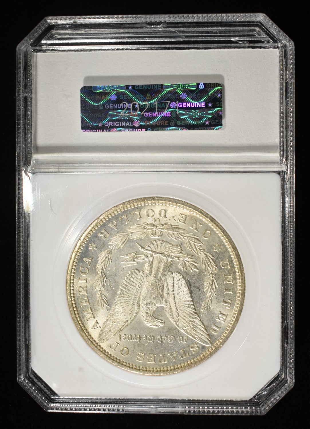 1893-CC MORGAN DOLLAR PCI GEM BU