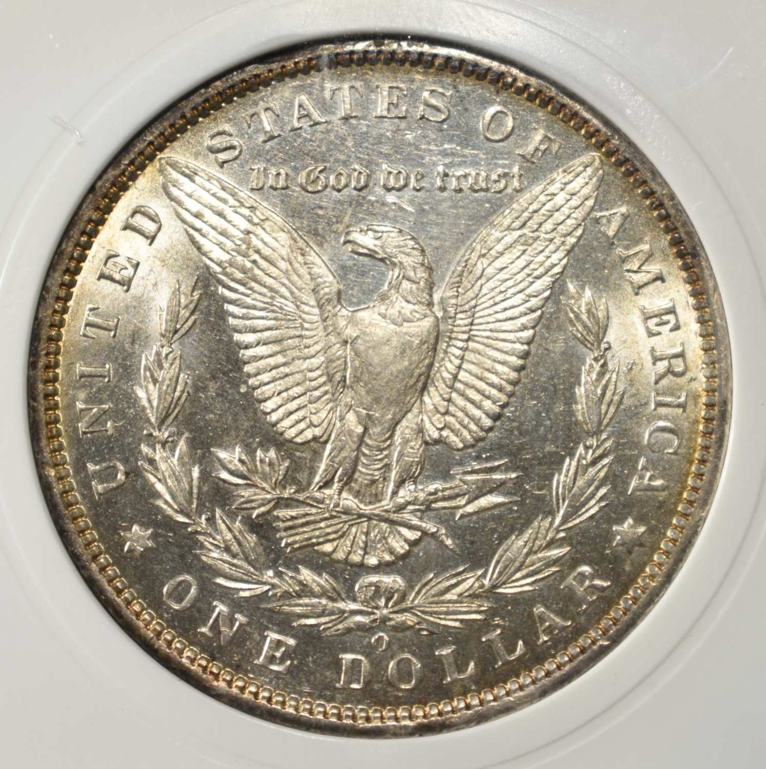 1896-O MORGAN DOLLAR PCI BU PL