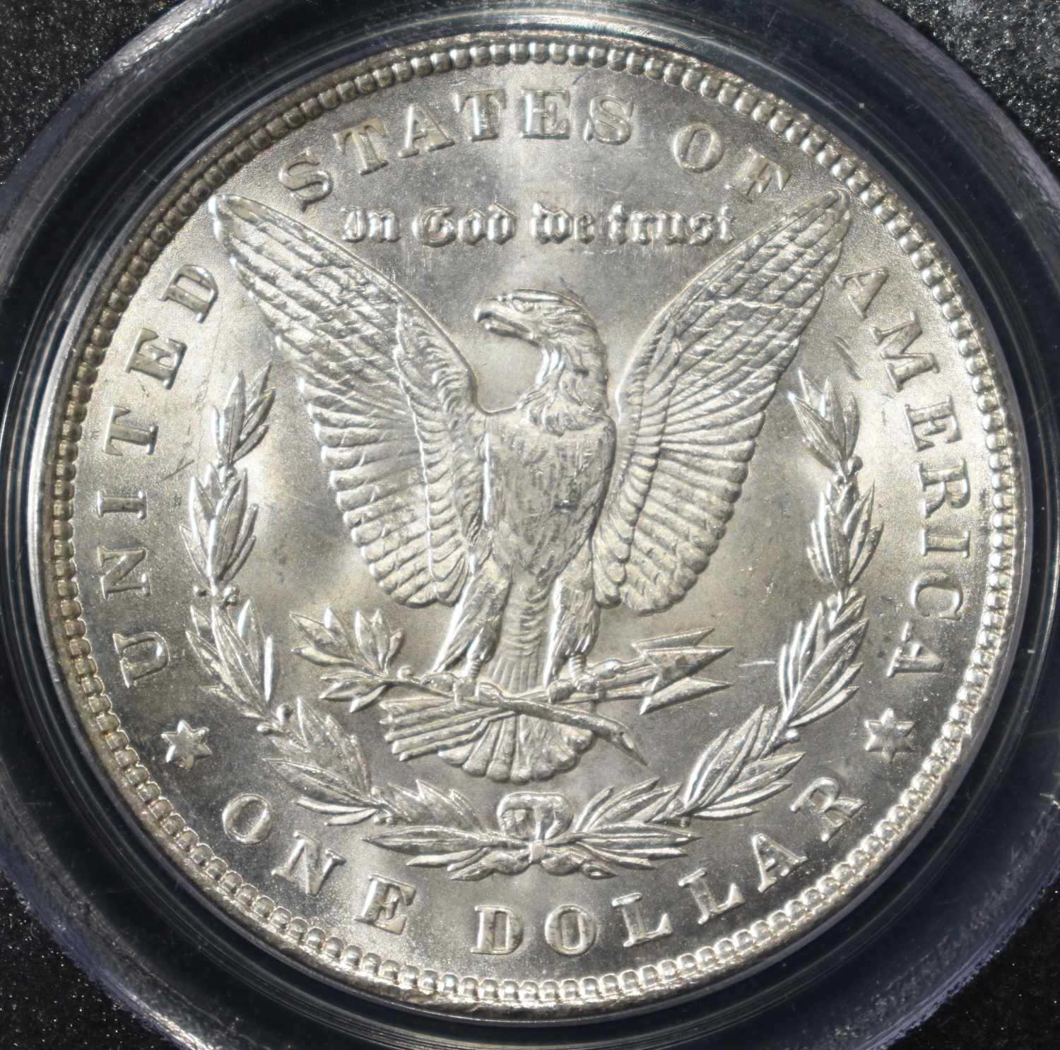 1897 MORGAN DOLLAR PCGS MS-64