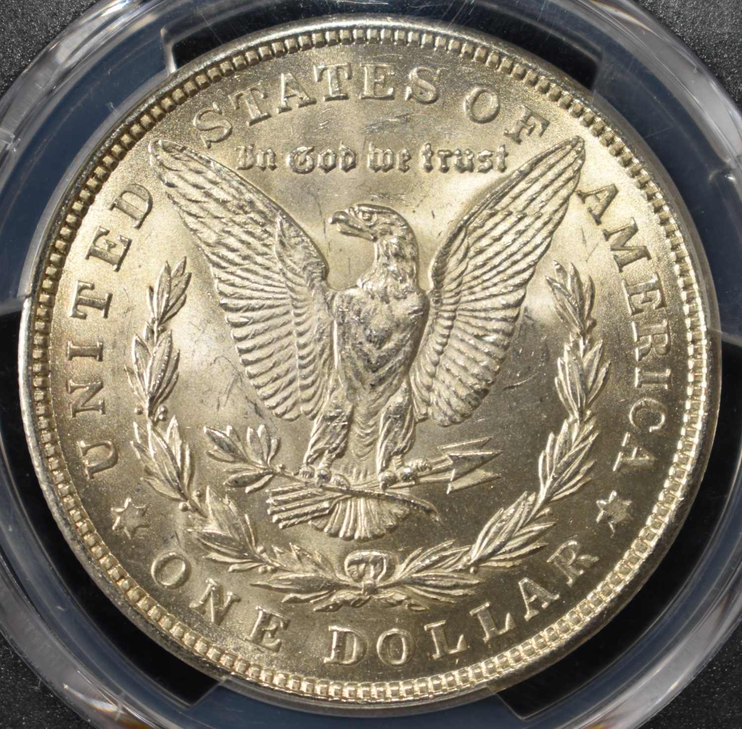 1921 MORGAN DOLLAR PCGS MS-62