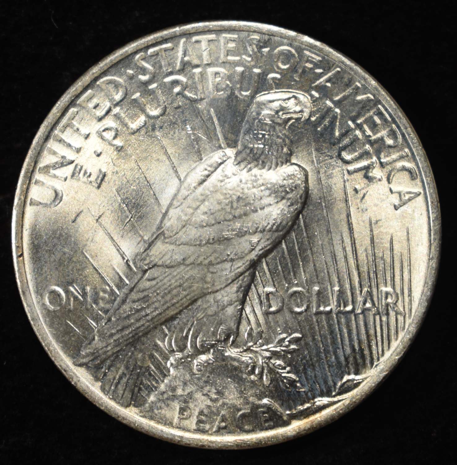 1922 PEACE DOLLAR GEM BU