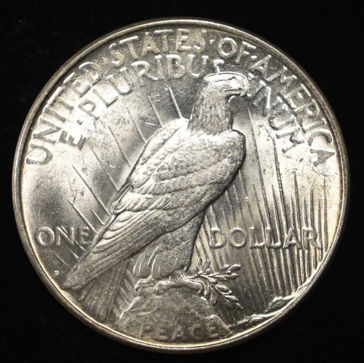 1923-D PEACE DOLLAR BU