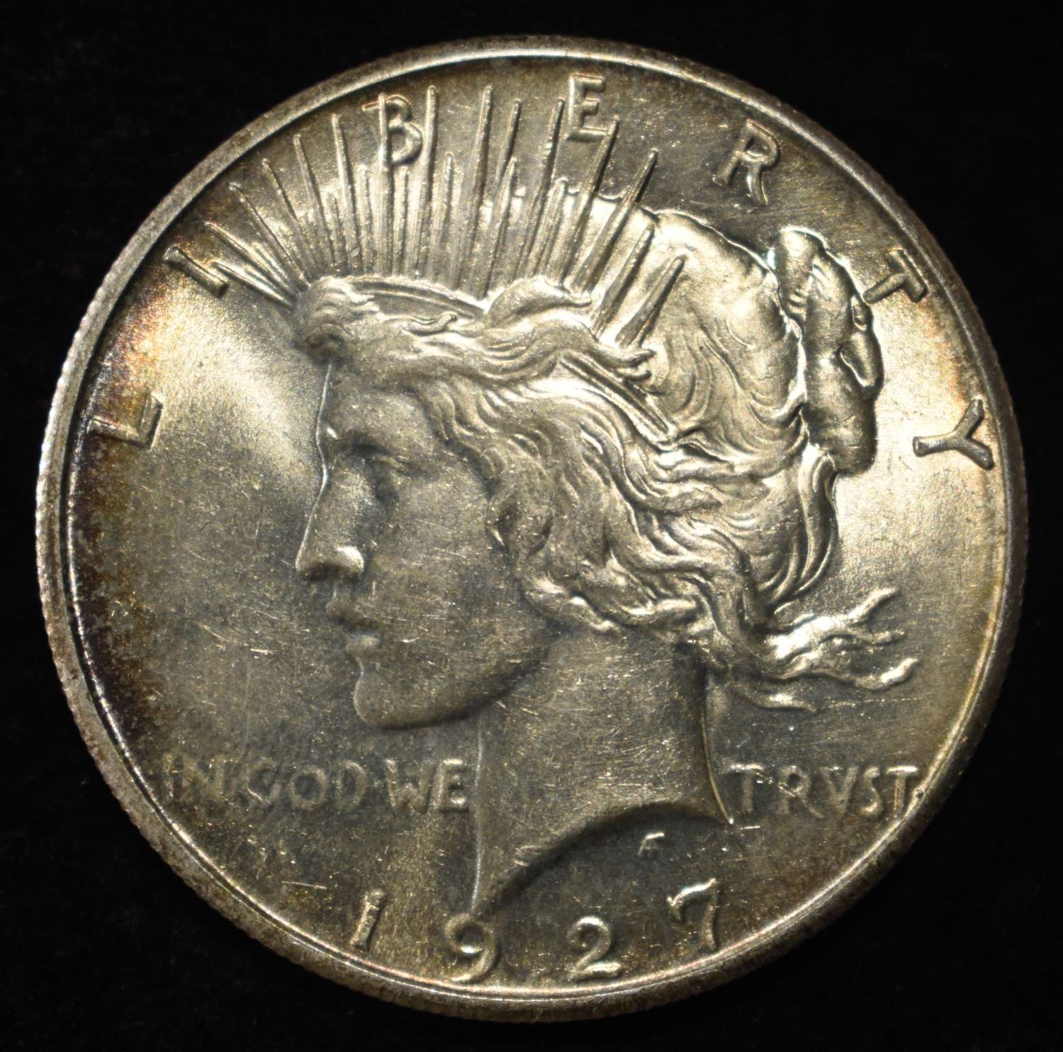 1927 PEACE DOLLAR CH BU