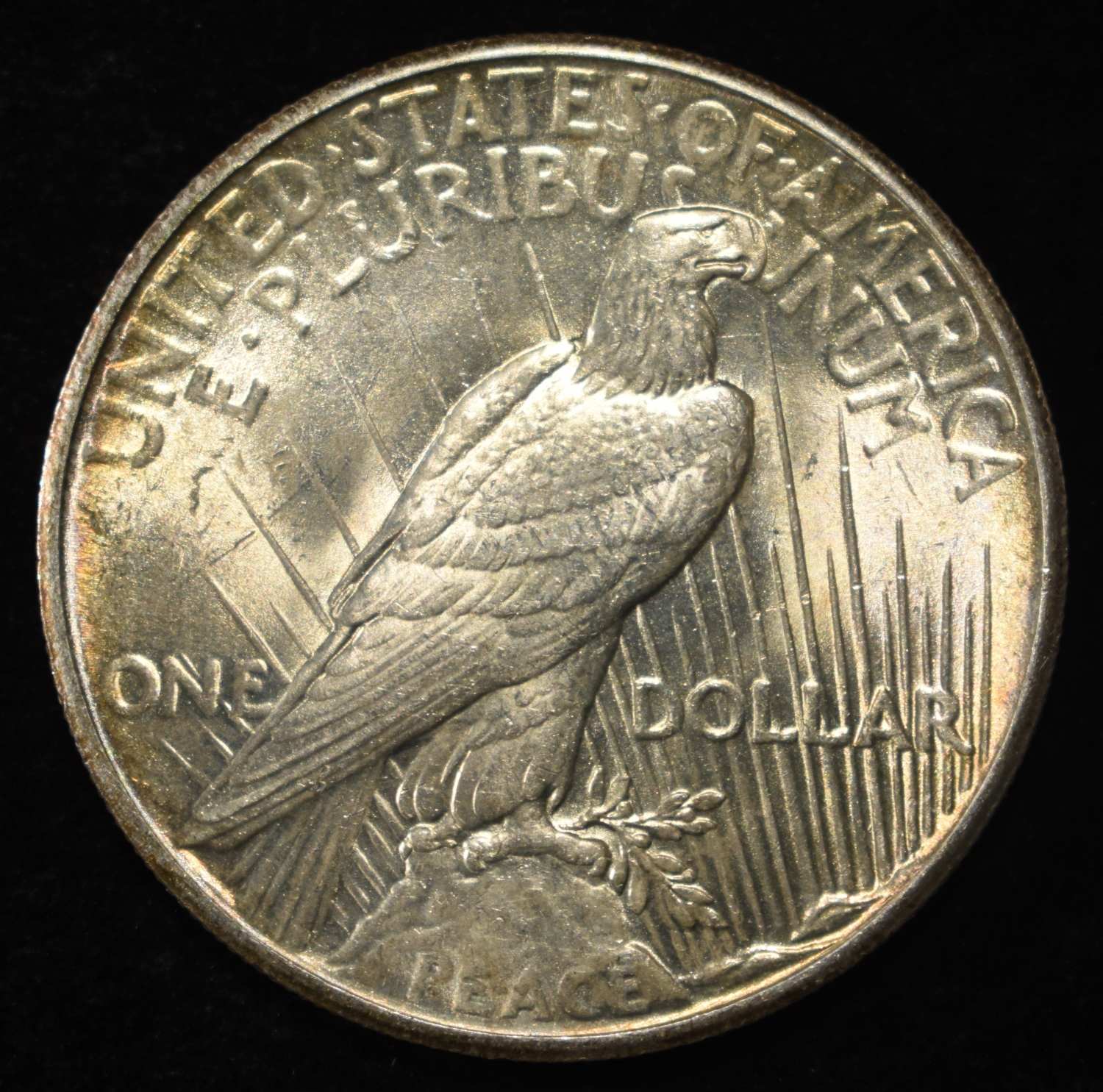 1927 PEACE DOLLAR CH BU