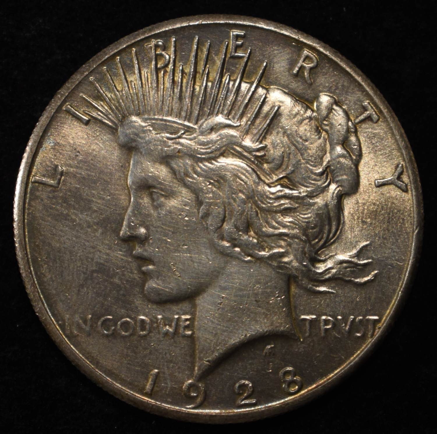 1928 PEACE DOLLAR BU