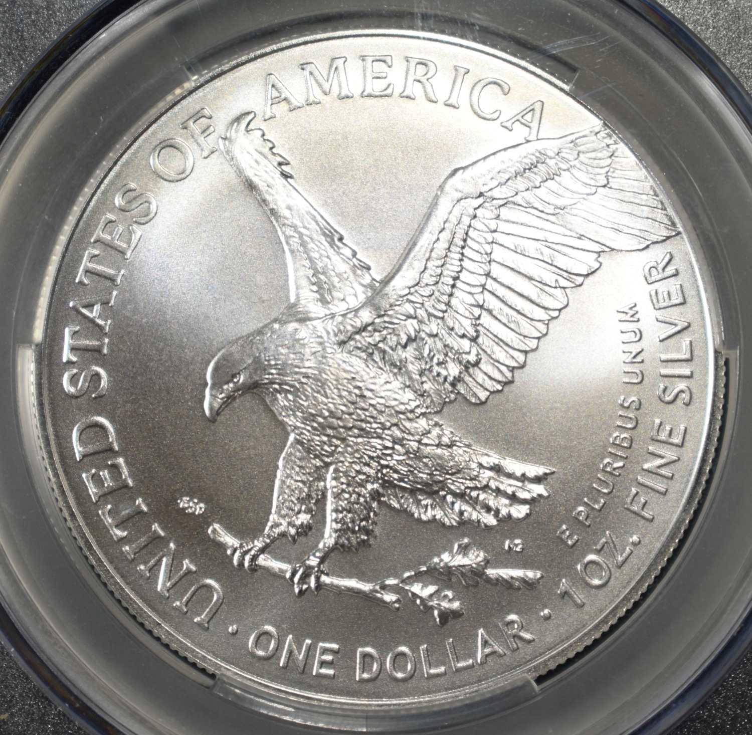 2024 AMERICAN SILVER EAGLE CAC MS70
