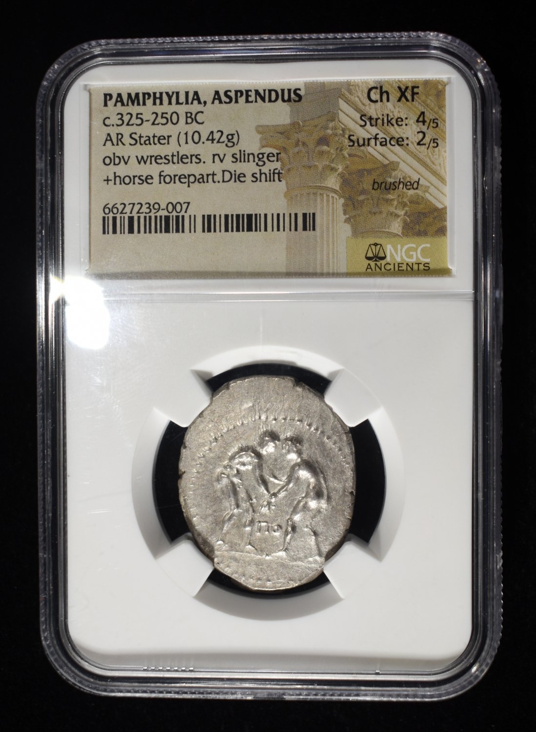 c.325-250 BC AR STATER NGC CH XF
