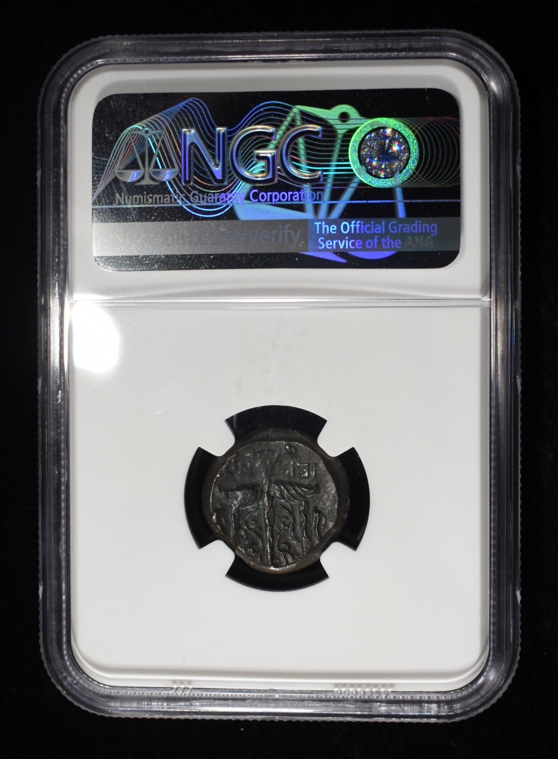 c.275-215 BC HIERON II SICILY, SYRACUSE AE NGC XF