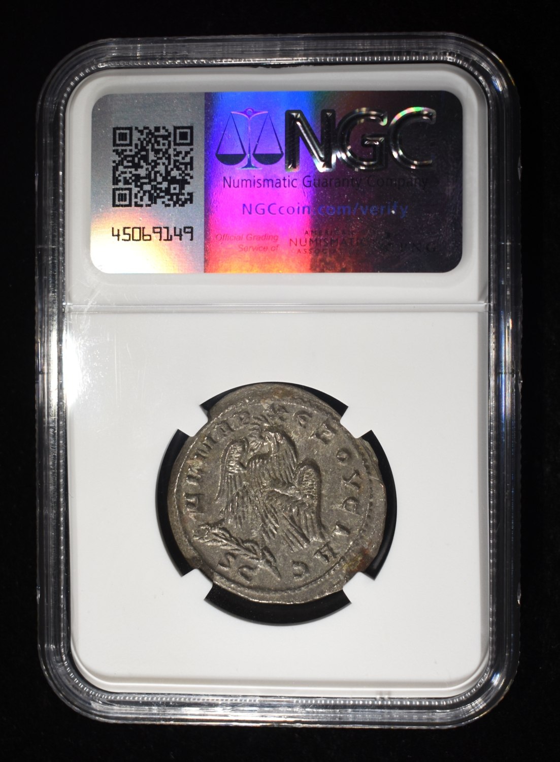 AD 251 HERENNIUS ETRUSCUS NGC CH XF