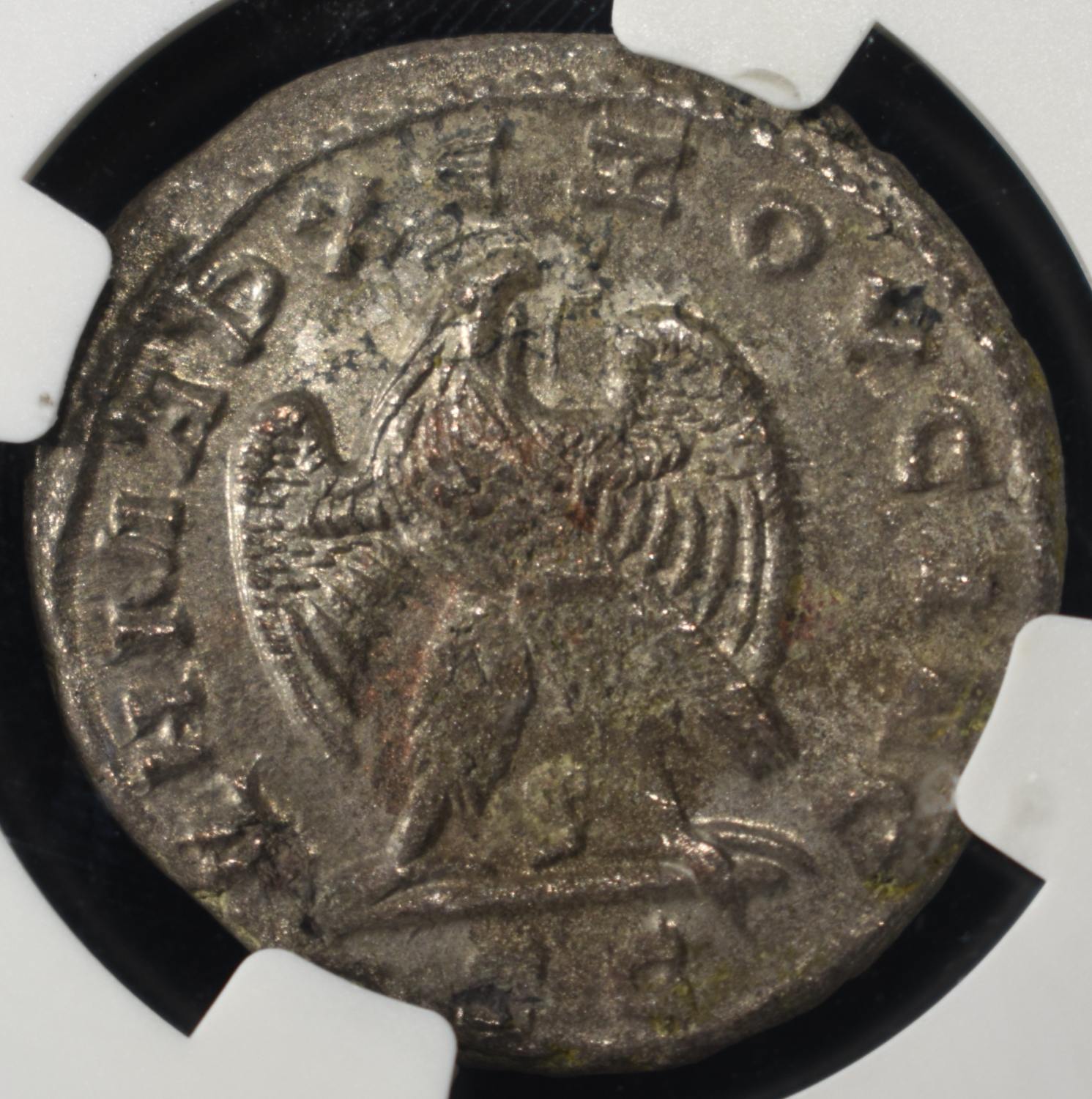 AD 251-253 TREB. GALLUS BI TETRADRACHM NGC CH XF
