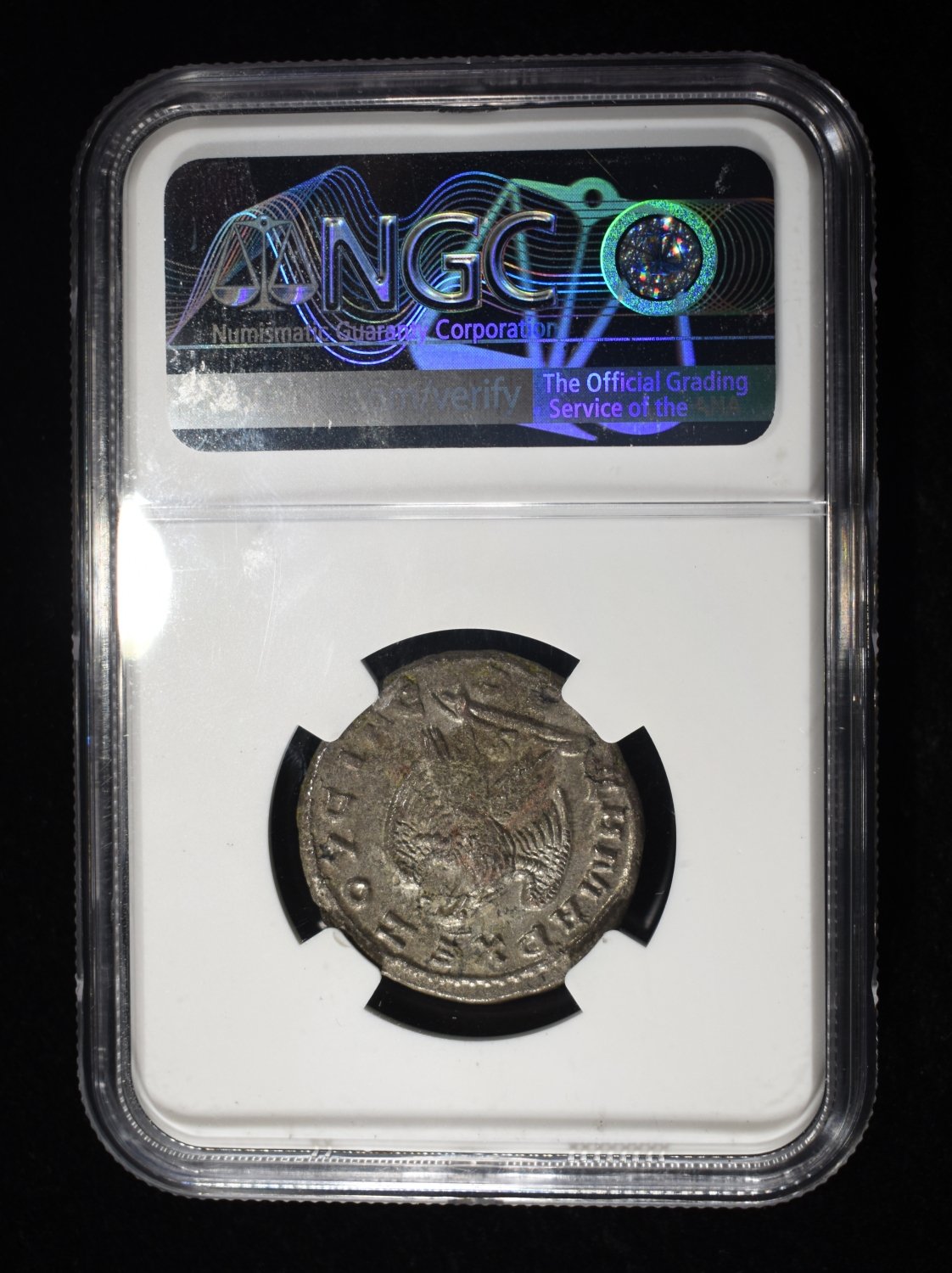 AD 251-253 TREB. GALLUS BI TETRADRACHM NGC CH XF