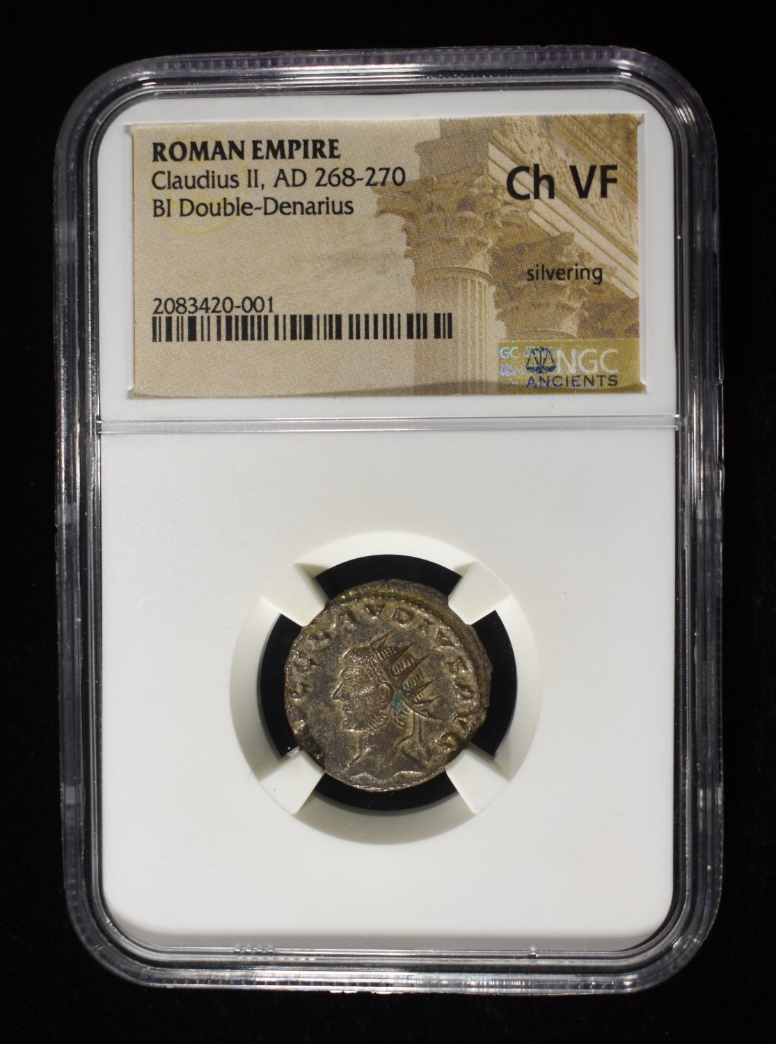 AD 268-270 CLAUDIUS II NGC CH VF