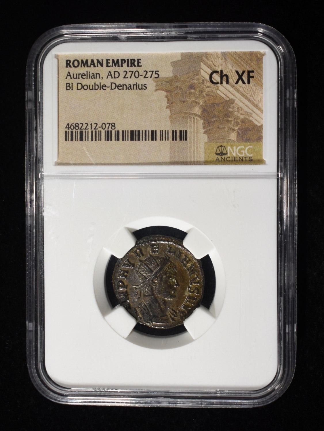 AURELIAN AD 270-275 ROMAN EMPIRE NGC CH XF