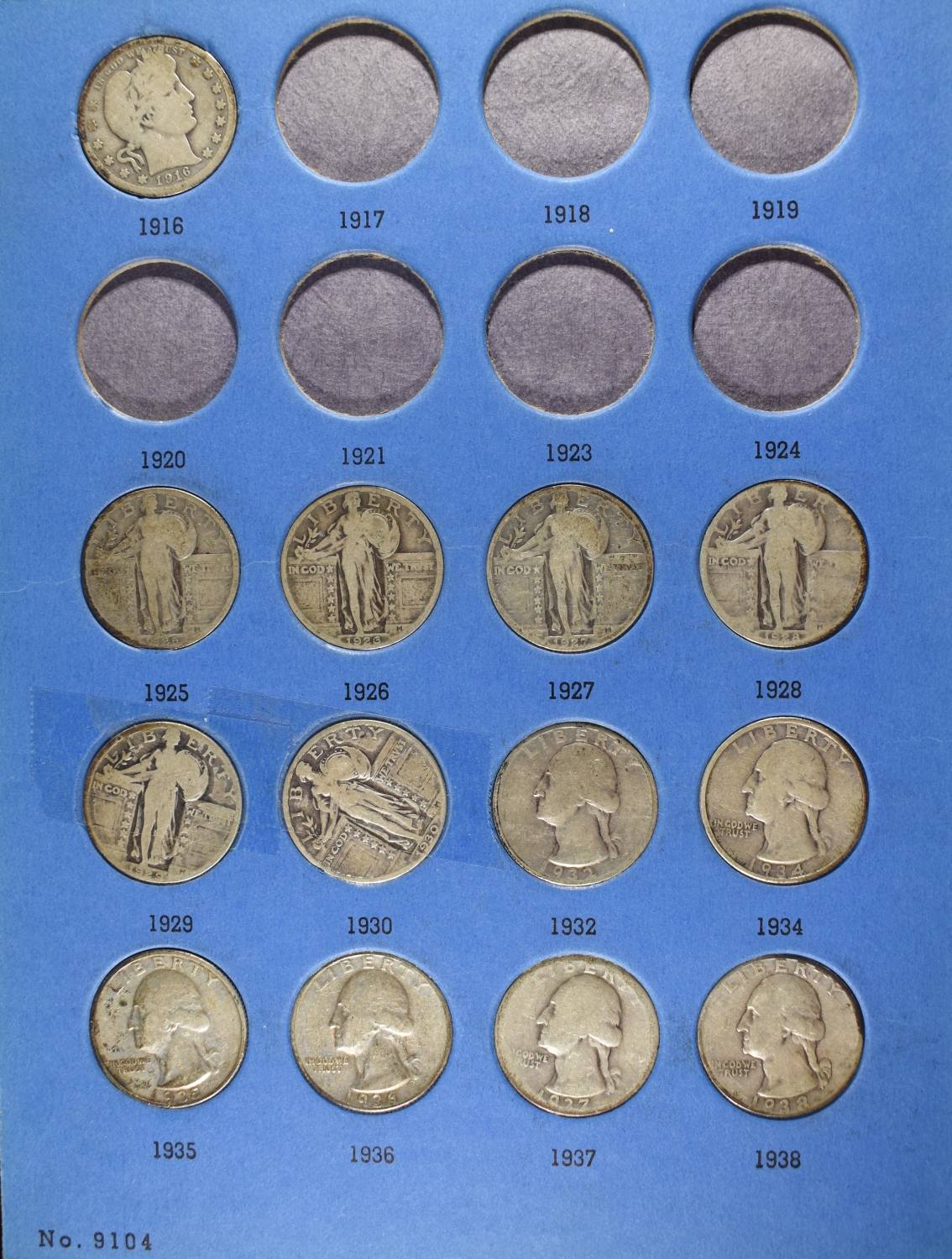QUARTERS COLLECTION WHITMAN