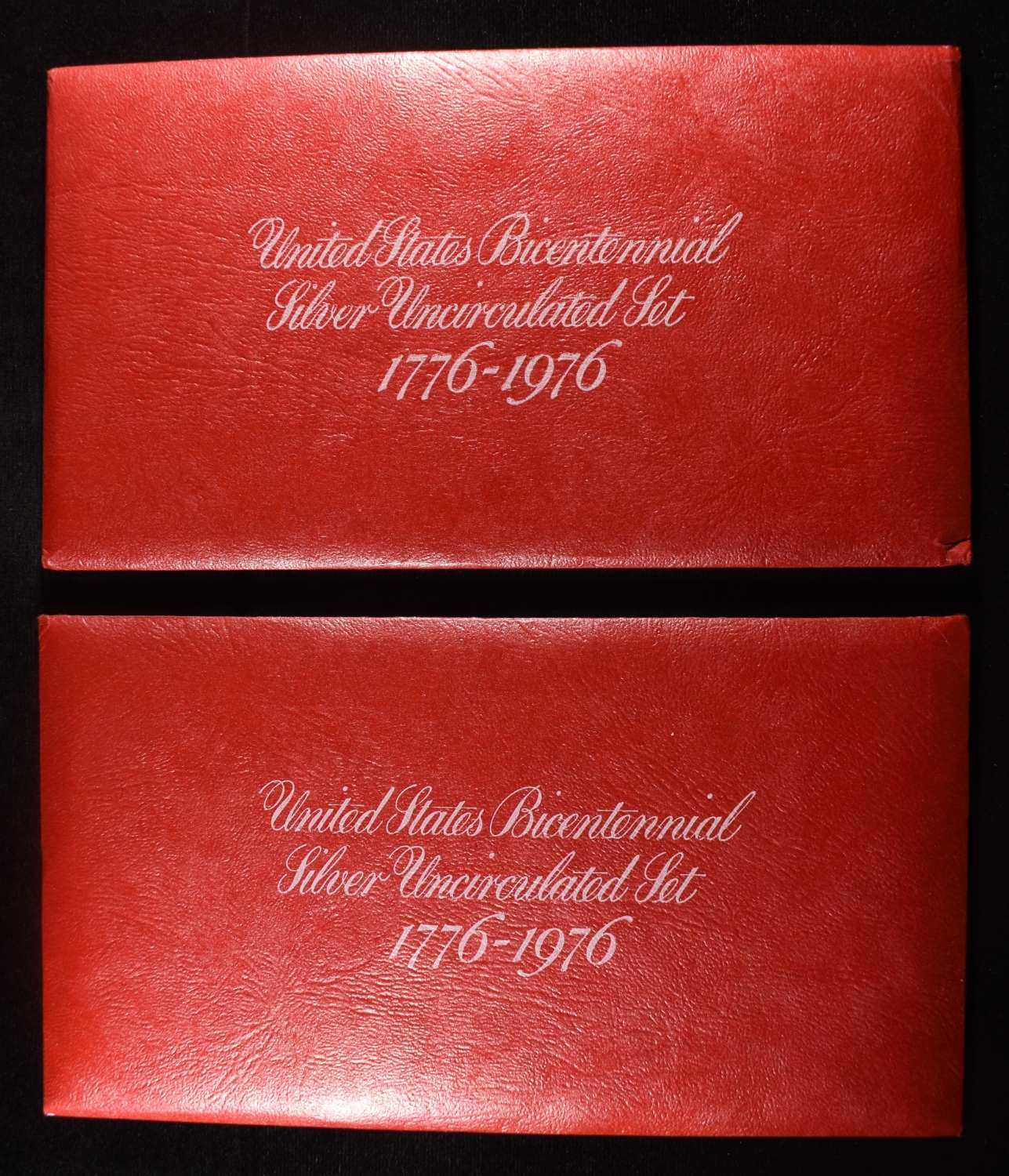 (2) 1976 SILVER MINT SET