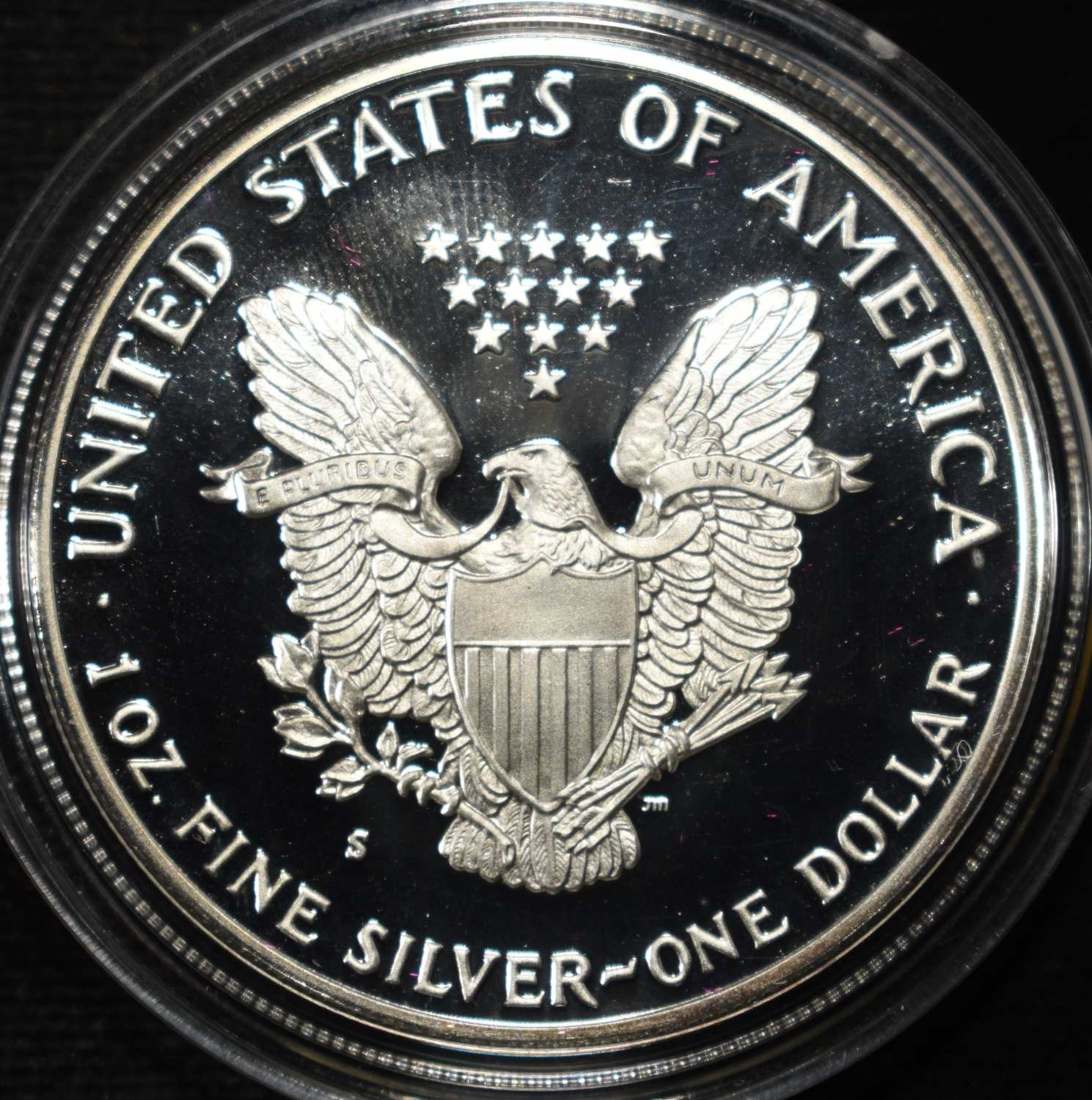 1987-S AMERICAN SILVER EAGLE PROOF