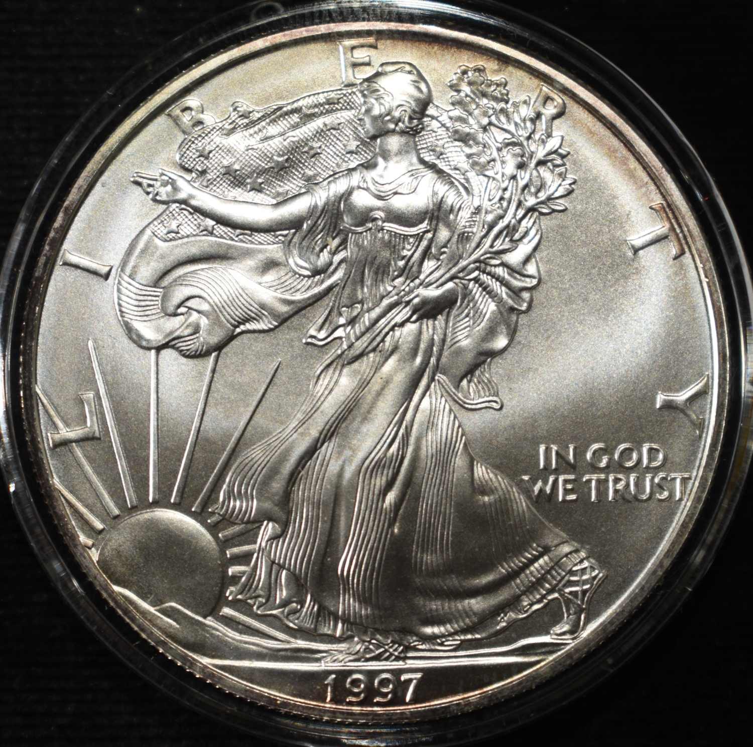 1997 AMERICAN SILVER EAGLE