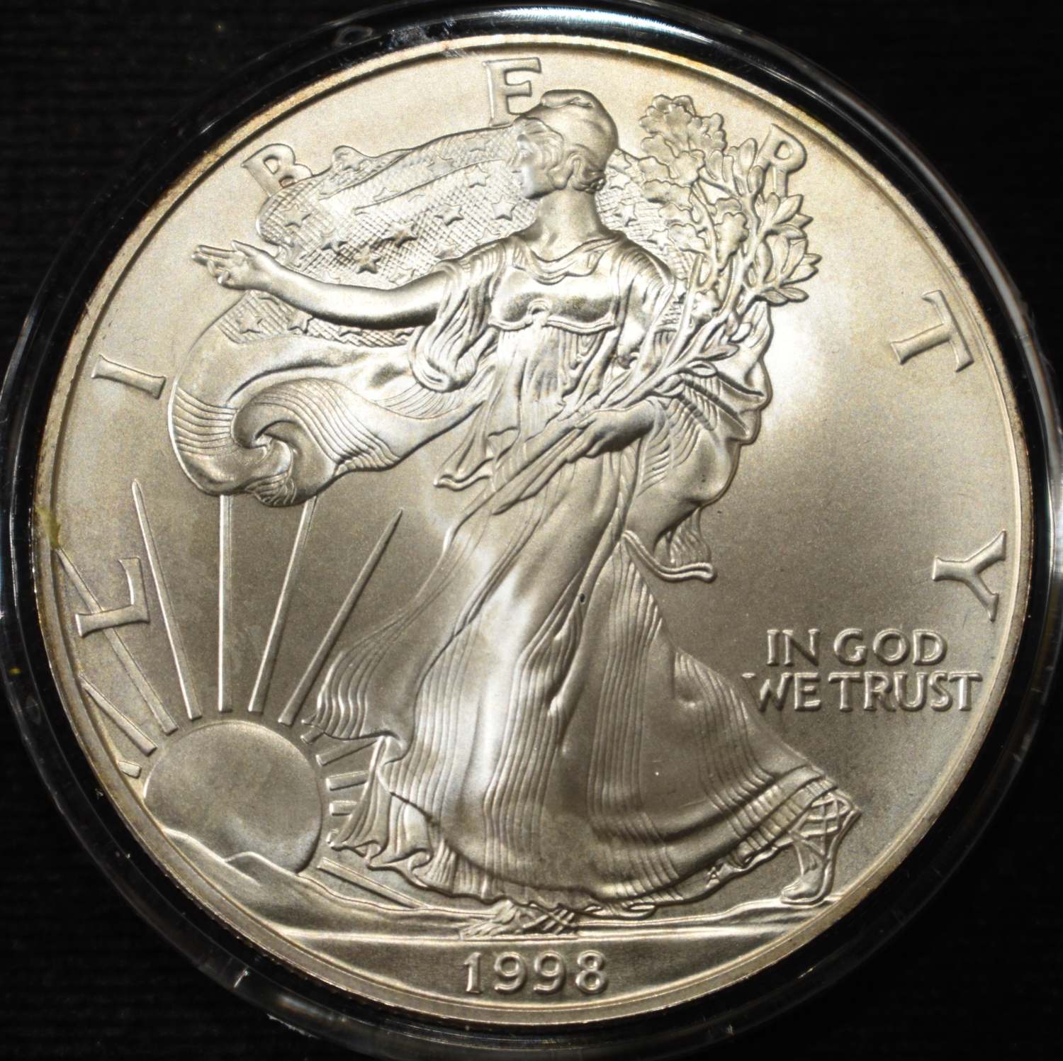 1998 AMERICAN SILVER EAGLE