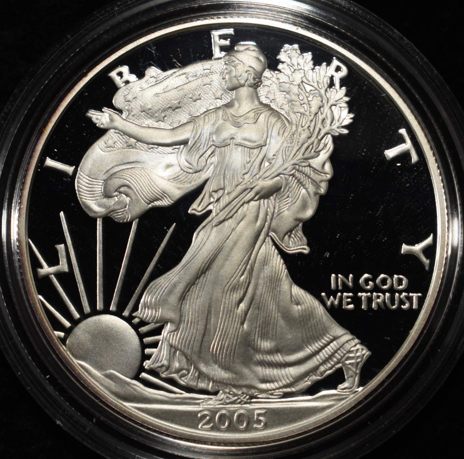 2005-W AMERICAN SILVER EAGLE PROOF