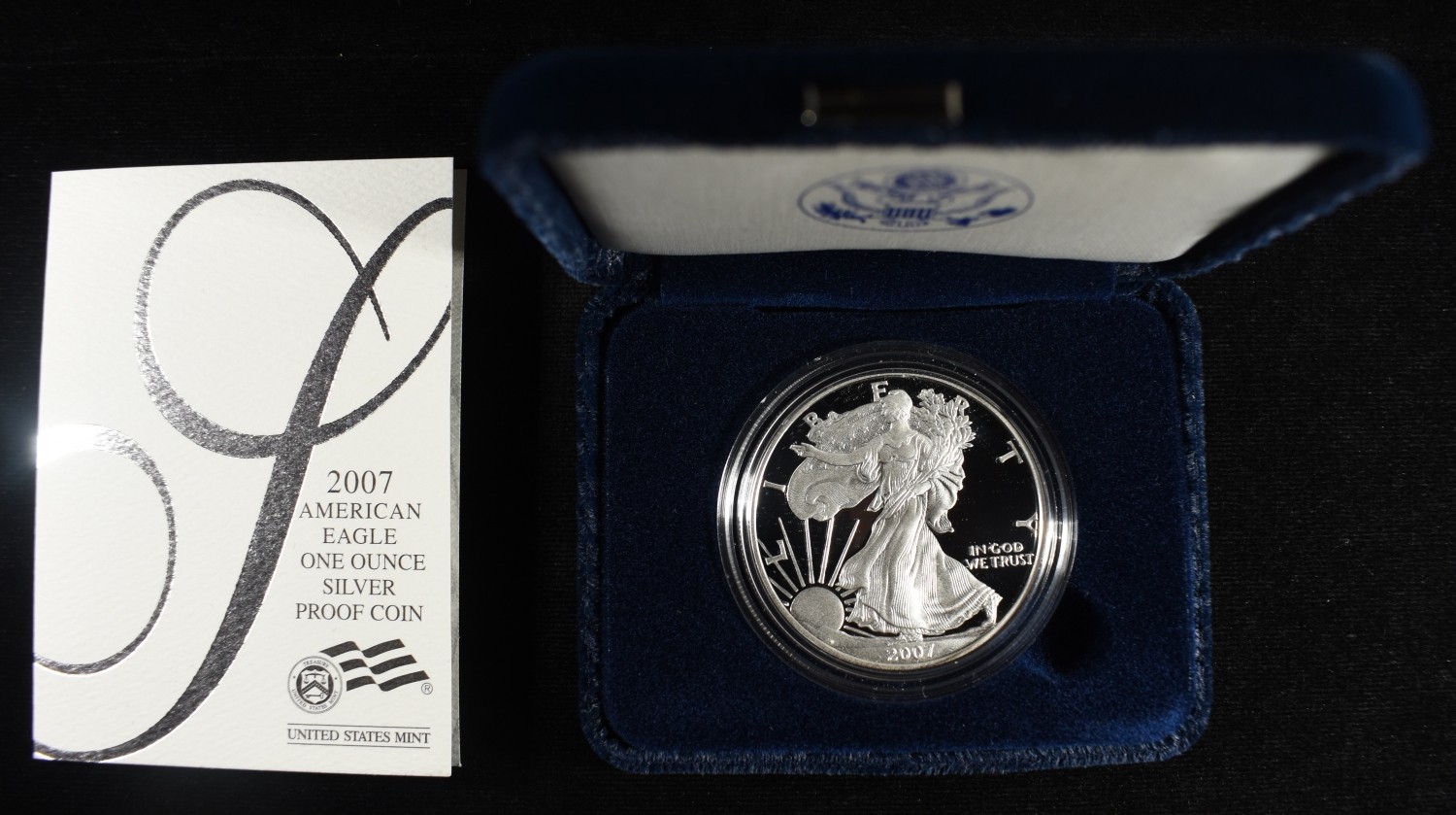 2007-W AMERICAN SILVER EAGLE PROOF