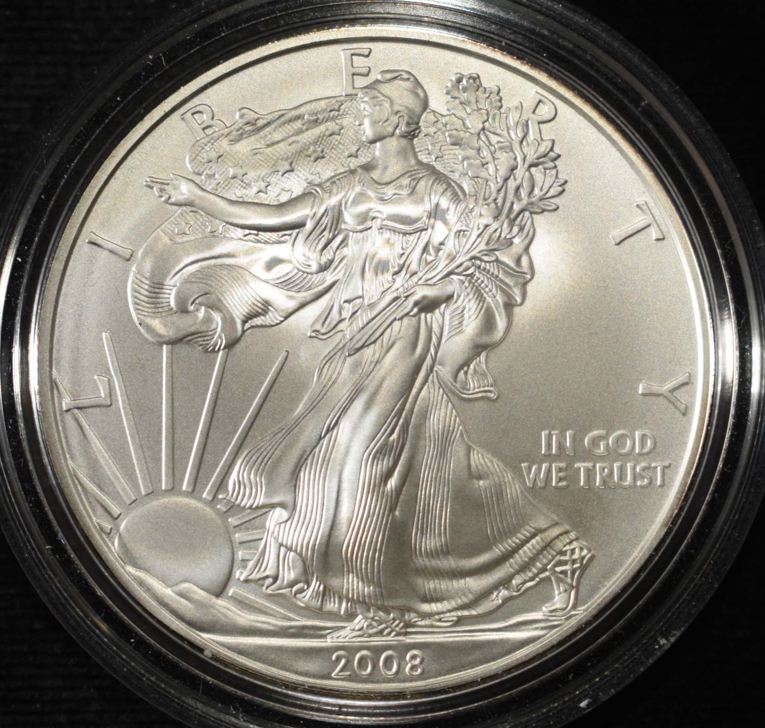 2008-W AMERICAN SILVER EAGLE