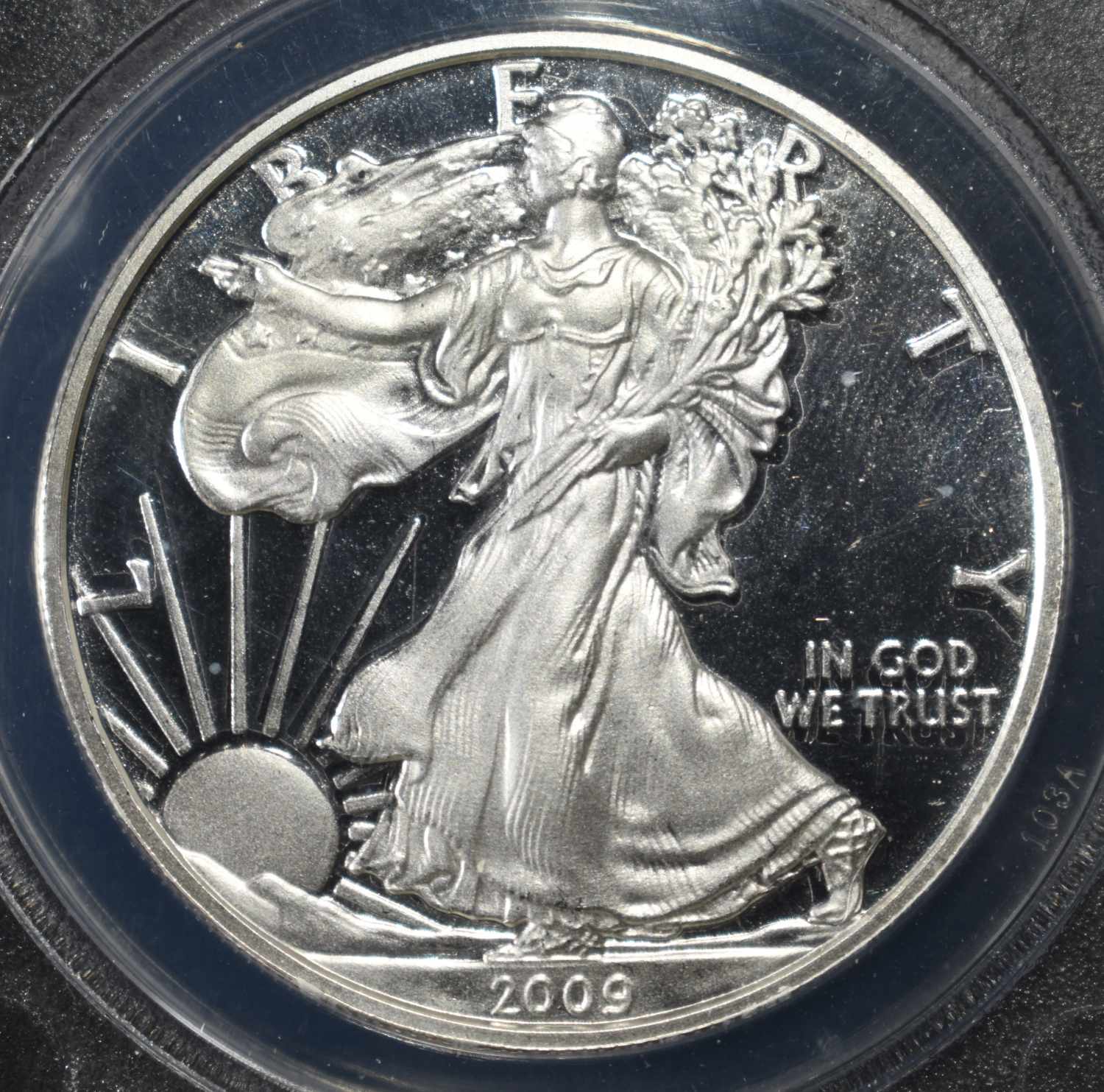 2009 ASE PROOFED OVERSTRIKE PRIVATELY MINTED