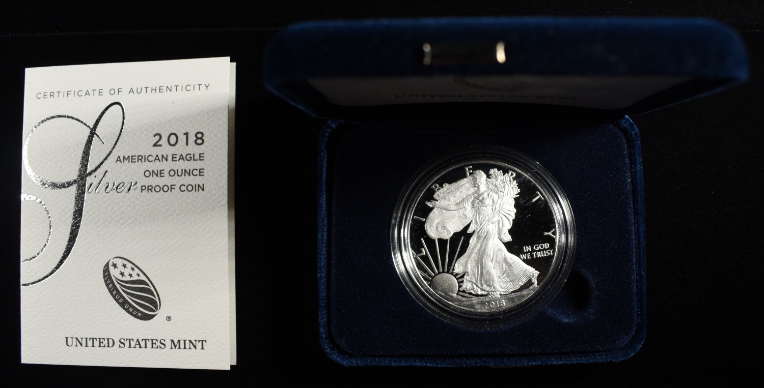 2018-W AMERICAN SILVER EAGLE PROOF