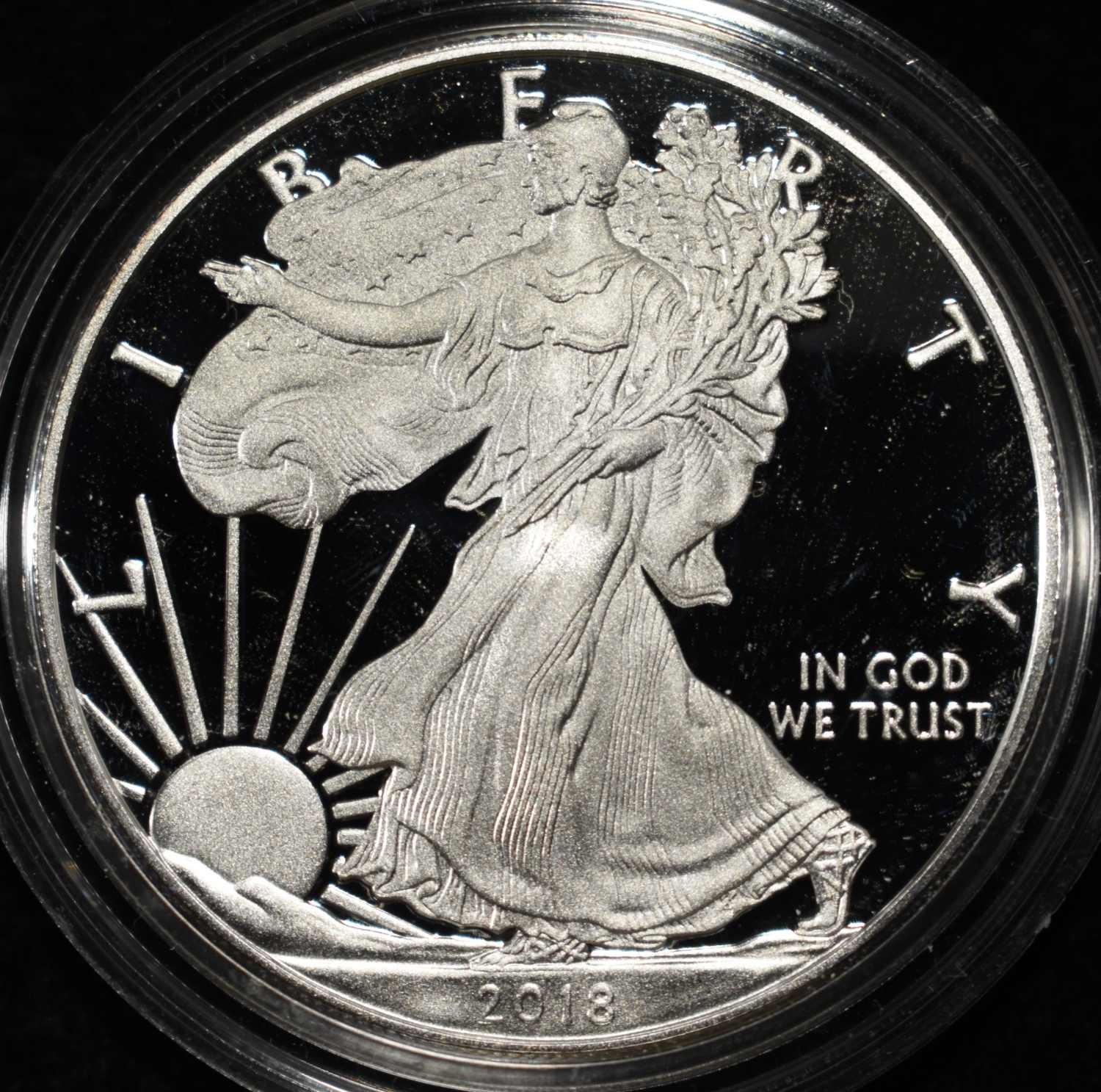 2018-W AMERICAN SILVER EAGLE PROOF