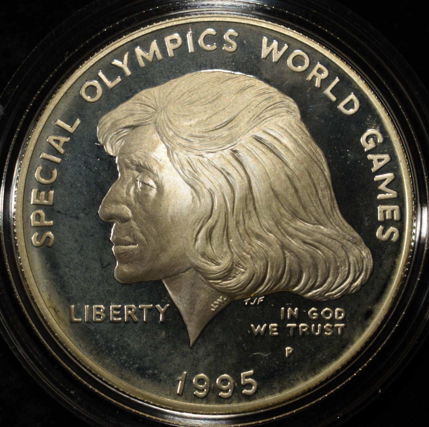 1995-P $1 COMMEM SPECIAL OLYMPICS WORLD GAMES