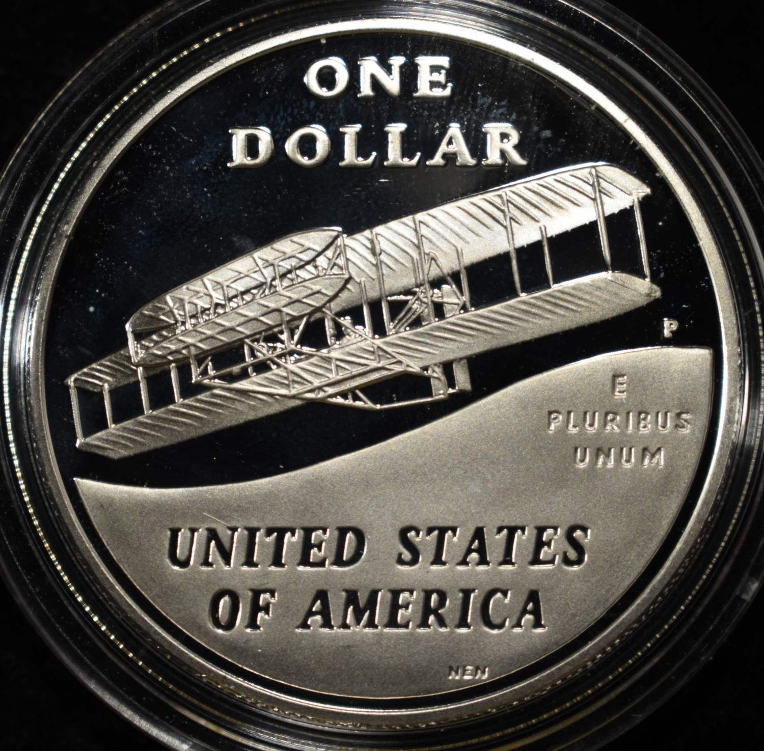 2003-P $1 COMMEM FIRST FLIGHT PROOF