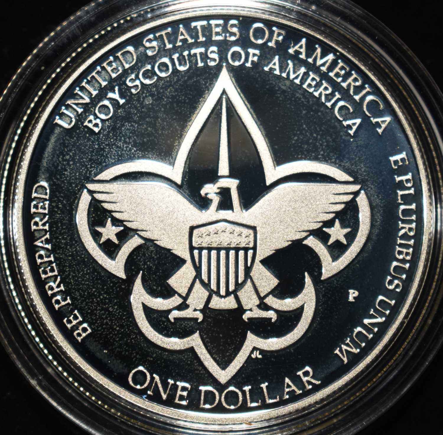 2010-P $1 COMMEM BOY SCOUTS OF AMERICA