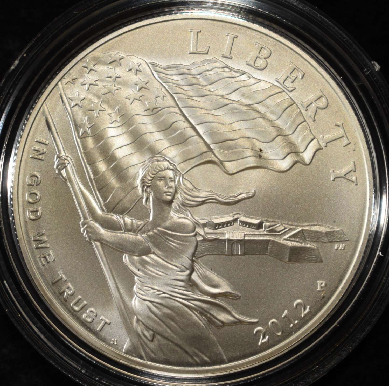 2012-P $1 COMMEM STAR-SPANGLED BANNER