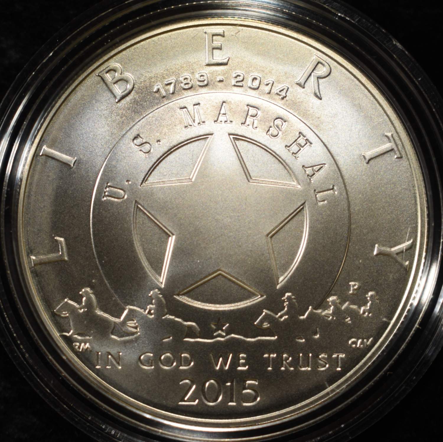 2015-P $1 COMMEM MARSHALS SERVICE