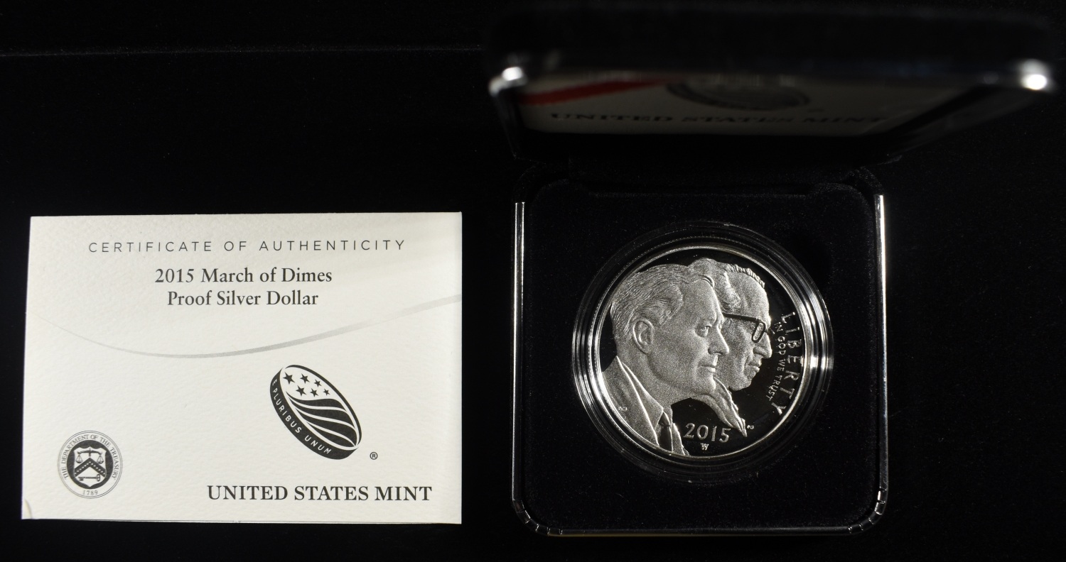 2015-W $1 COMMEM MARCH OF DIMES