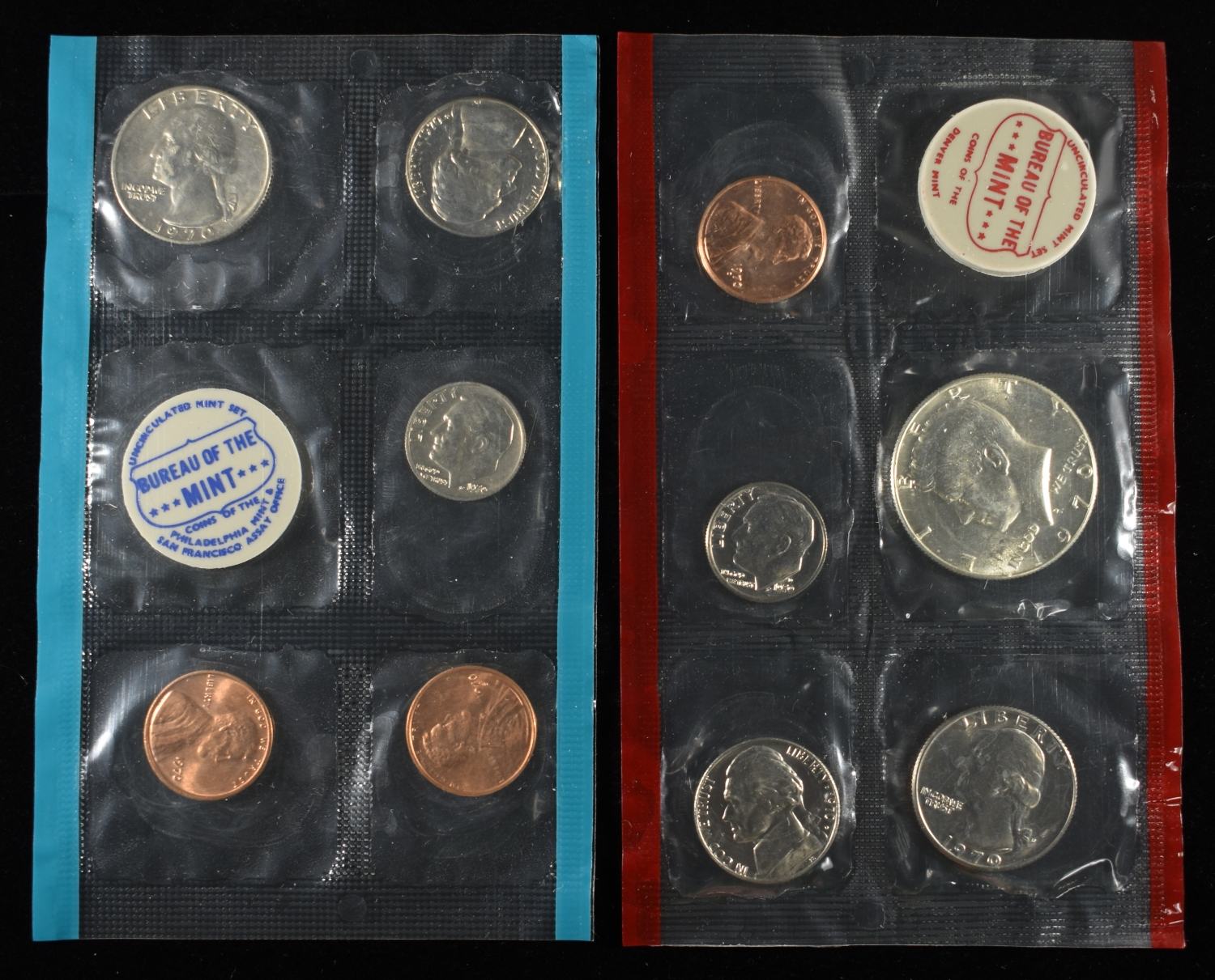 1968-1972 & 1977-1979 MINT SETS