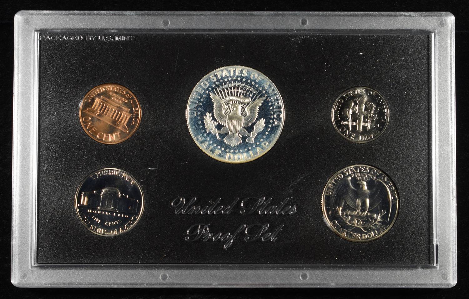 (5) 1968 US PROOF SETS
