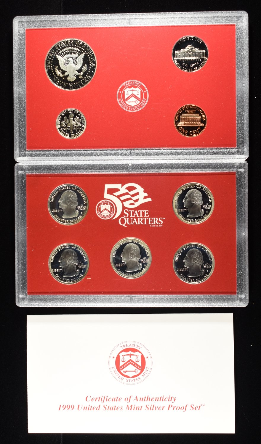 1999 SILVER PROOF SET