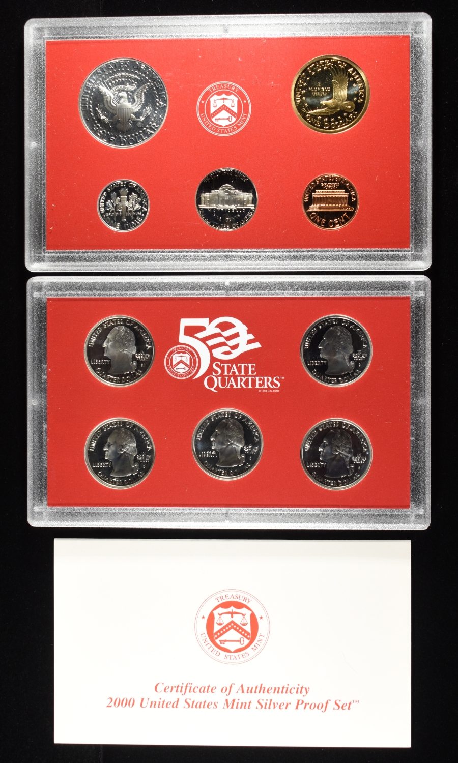 2000 SILVER PROOF SET
