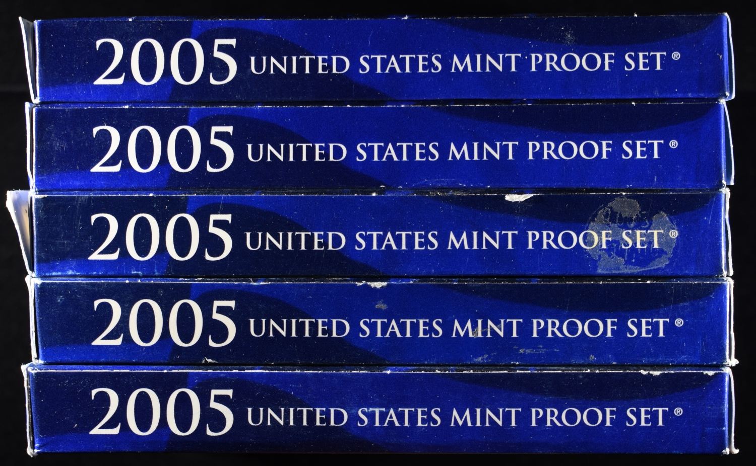 (5) 2005 MINT PROOF SETS