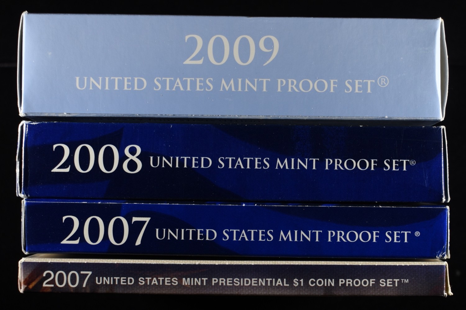 2007, 08, 09 US PROOF SETS
