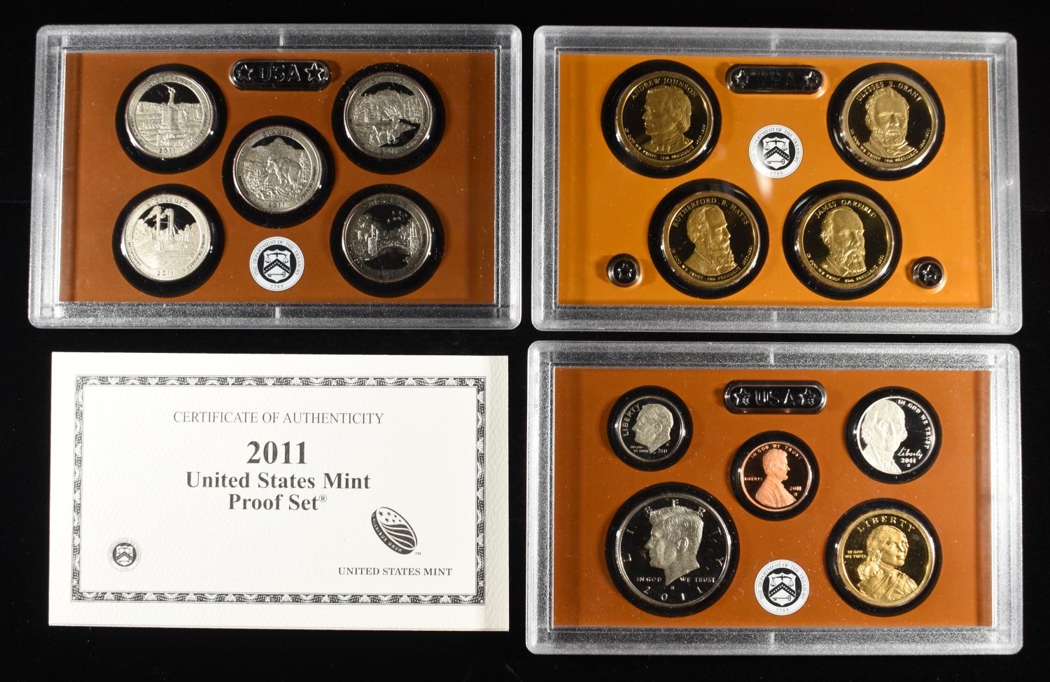(2) 2011 US PROOF SETS