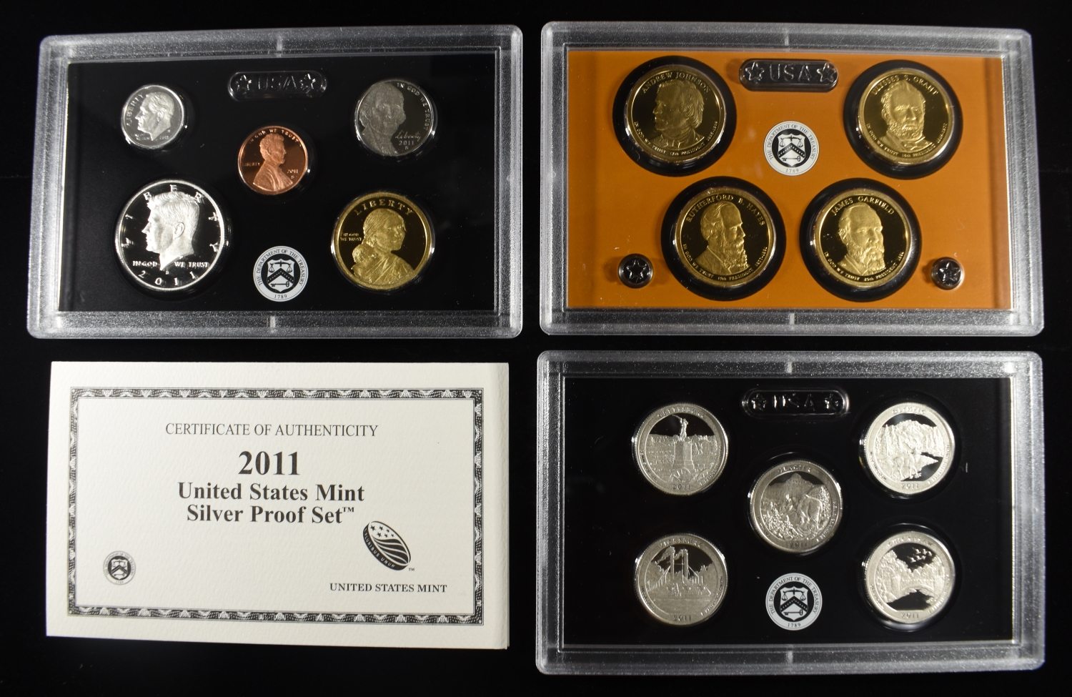 2011 US SILVER PROOF SET